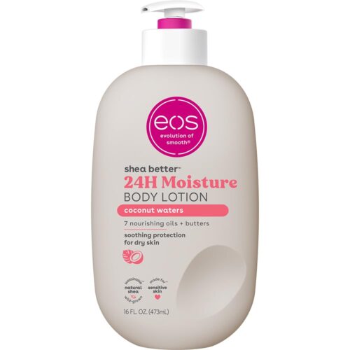 eos Shea Better Coconut Waters Body Lotion 16oz | 24H Moisture Vegan Lightweight – store.byteboxglobal.com