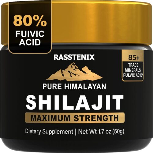 Pure Himalayan Shilajit Resin 1.7oz | 500mg Max Strength Energy & Immunity