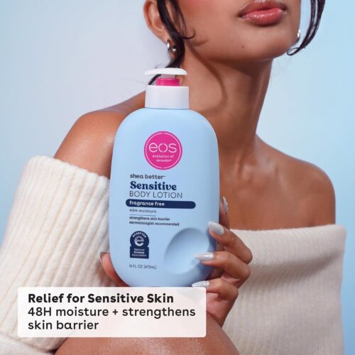 eos Shea Better Sensitive Skin Lotion 16oz | 48H Moisture NEA Approved Vegan – store.byteboxglobal.com